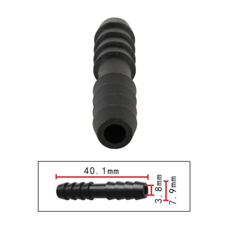 10pcs/Bag Car Straight Type Wiper Spray Nozzle Water Pipe Connection Tube - Others by buy2fix | Online Shopping UK | buy2fix