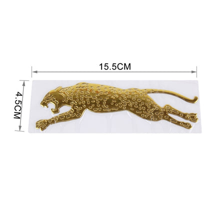 Running Leopard Shape Adoreable Style Car Free Sticker(Gold) - Decorative Sticker by buy2fix | Online Shopping UK | buy2fix