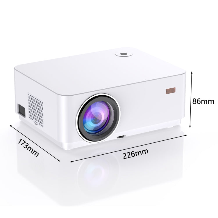 D5 Electronic Focus Android 11 System Projector 2GB+16GB, Support 8K Resolution & 2.4+5G Wifi & BT5.0, EU Plug - LED Projector by buy2fix | Online Shopping UK | buy2fix