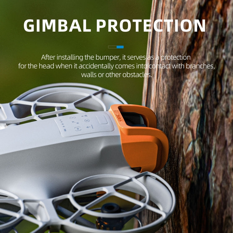 For DJI Neo STARTRC Gimbal Lens Anti-collision Protection Bumper (Orange) - Other by STARTRC | Online Shopping UK | buy2fix