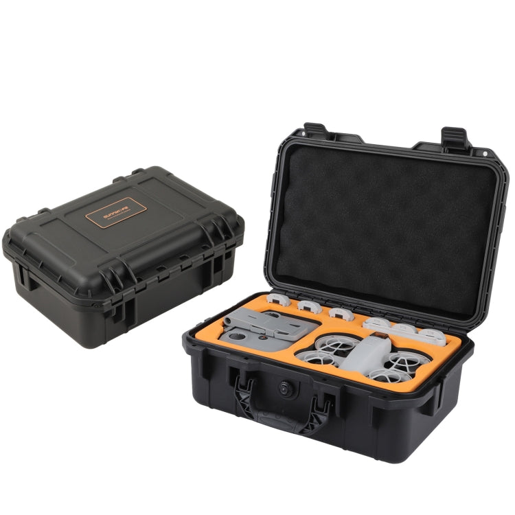 For DJI Neo Sunnylife Safety Carrying Case Waterproof Shock-proof Hard Travel Case (Black) - Backpacks & Bags by Sunnylife | Online Shopping UK | buy2fix