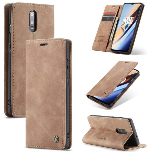 CaseMe-013  Multifunctional Horizontal Flip Leather Case with Card Slot & Holder for Huawei P20 Lite(Brown) - Huawei Cases by CaseMe | Online Shopping UK | buy2fix