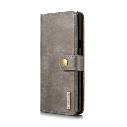 DG.MING Crazy Horse Texture Flip Detachable Magnetic Leather Case with Holder & Card Slots & Wallet for Galaxy S10 5G(Gray) - Galaxy Phone Cases by DG.MING | Online Shopping UK | buy2fix