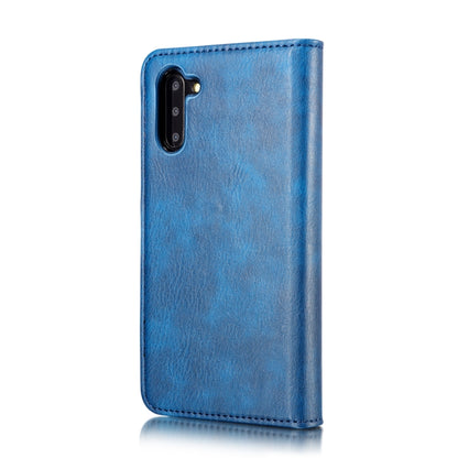 DG.MING Crazy Horse Texture Flip Detachable Magnetic Leather Case with Holder & Card Slots & Wallet for Samsung Galaxy Note 10(Blue) - Galaxy Phone Cases by DG.MING | Online Shopping UK | buy2fix