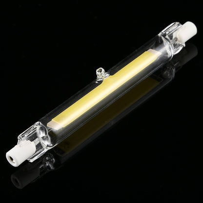 R7S 110V 7W 118mm COB LED Bulb Glass Tube Replacement Halogen Lamp Spot Light(6000K White Light) - LED Blubs & Tubes by buy2fix | Online Shopping UK | buy2fix