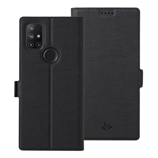 For OnePlus Nord N10 5G ViLi K Series Shockproof TPU + PU Leather Magnetic Buckle Horizontal Flip Case with Card Slots & Wallet & Holder(Black) - OnePlus Cases by ViLi | Online Shopping UK | buy2fix