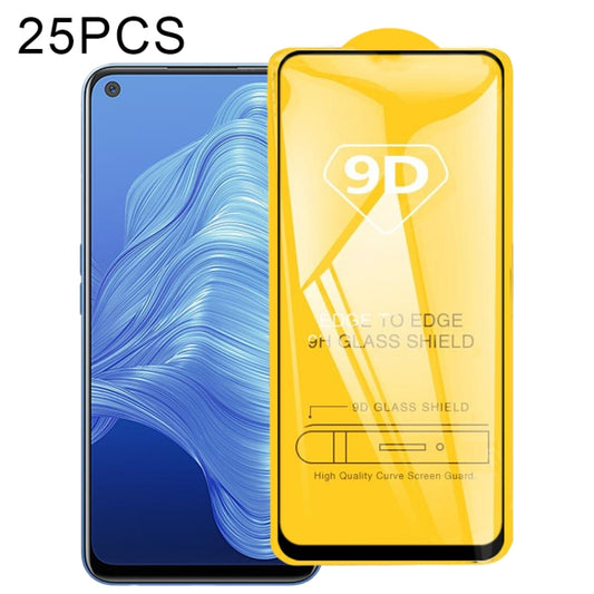 For OPPO Realme 7 25 PCS 9D Full Glue Full Screen Tempered Glass Film - Realme Tempered Glass by imak | Online Shopping UK | buy2fix