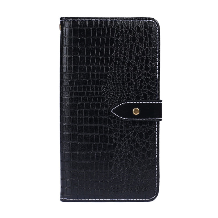 For Blackview A80S idewei Crocodile Texture Horizontal Flip Leather Case with Holder & Card Slots & Wallet(Black) - More Brand by idewei | Online Shopping UK | buy2fix