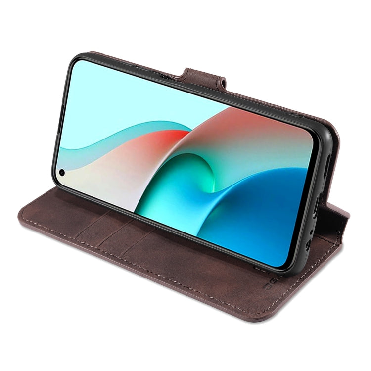 For Xiaomi Redmi Note 9 5G DG.MING Retro Oil Side Horizontal Flip Leather Case with Holder & Card Slots & Wallet(Coffee) - Xiaomi Cases by DG.MING | Online Shopping UK | buy2fix