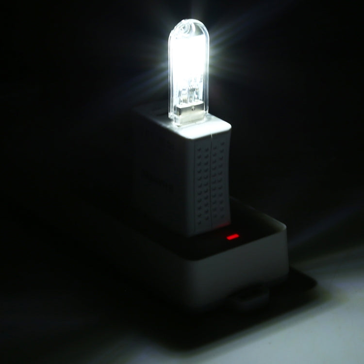 3W 3LEDs 5V 80LM USB LED Book Light Portable Night Light White Light - USB Light by buy2fix | Online Shopping UK | buy2fix