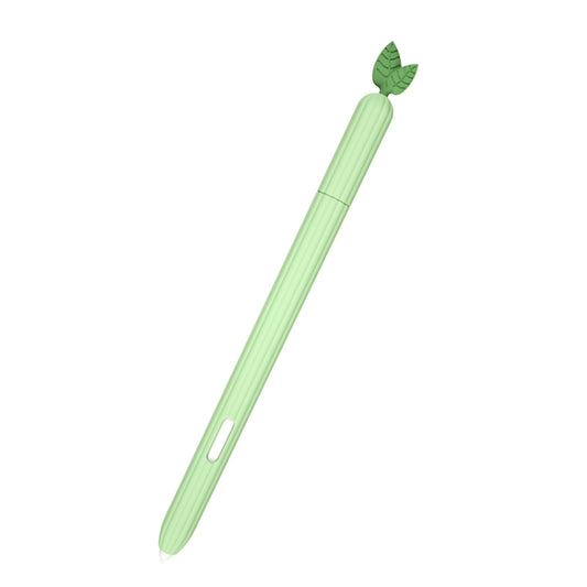 For Samsung Galaxy Tab S7 SM-870 / SM-T875 Fruit and Vegetable Shape Stylus Silicone Protective Case(Avocado) - Pencil Accessories by buy2fix | Online Shopping UK | buy2fix