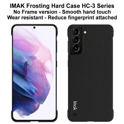 For Samsung Galaxy S21 5G IMAK HC-3 Series Frosted Hard Case(Black) - Galaxy S21 5G Cases by imak | Online Shopping UK | buy2fix