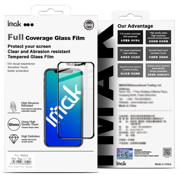 For Samsung Galaxy F52 5G IMAK 9H Surface Hardness Full Screen Tempered Glass Film Pro+ Series - Galaxy Tempered Glass by imak | Online Shopping UK | buy2fix