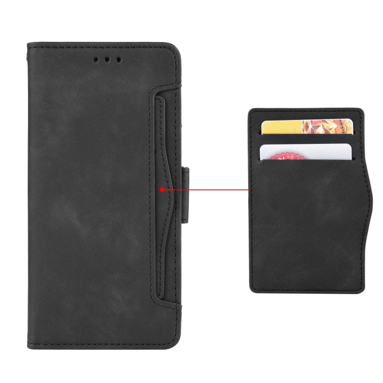 For Blackview A90 Skin Feel Calf Pattern Horizontal Flip Leather Case with Holder & Card Slots & Photo Frame(Black) - More Brand by buy2fix | Online Shopping UK | buy2fix