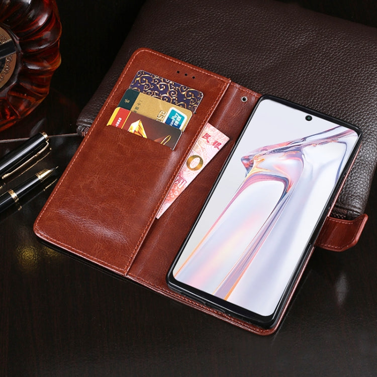 For Blackview A100 idewei Crazy Horse Texture Horizontal Flip Leather Case with Holder & Card Slots & Wallet(Red) - More Brand by idewei | Online Shopping UK | buy2fix