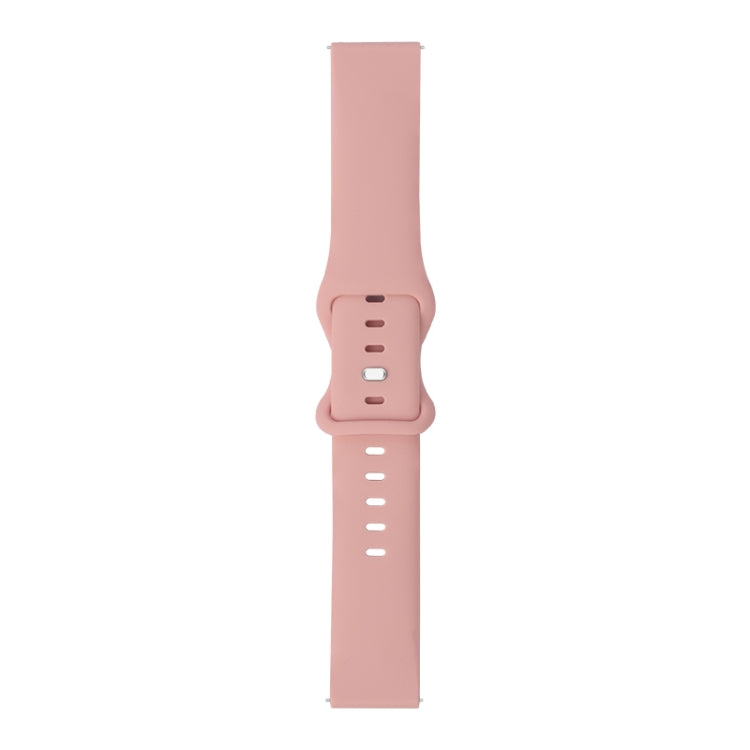 For Huawei Watch GT 2e 46mm 8-buckle Silicone Watch Band(Pink Sand) - Watch Bands by buy2fix | Online Shopping UK | buy2fix