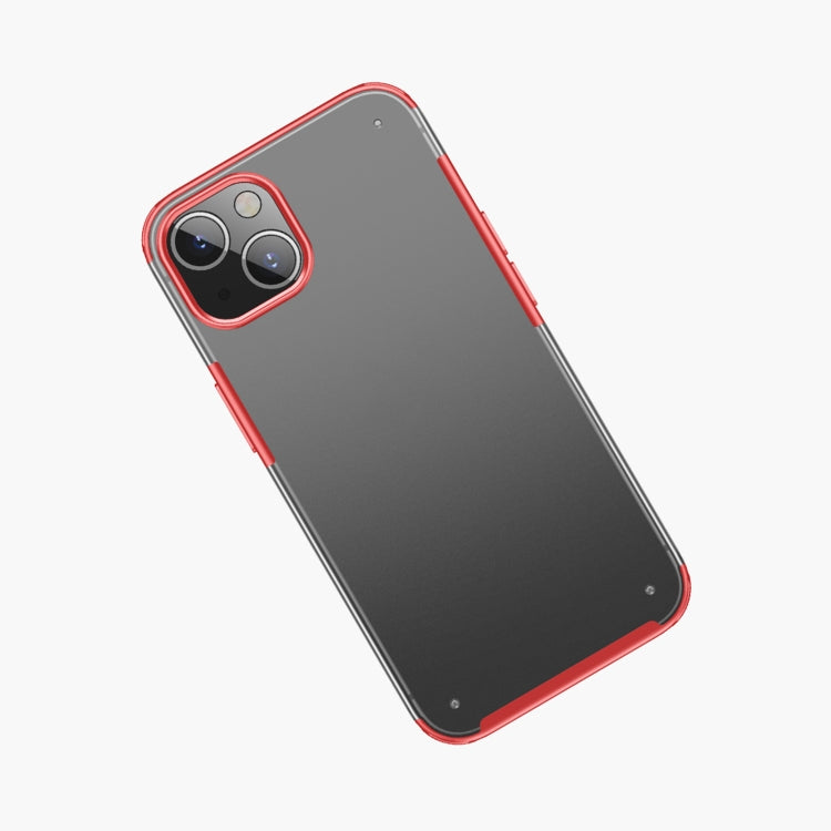 For iPhone 13 mini Four-corner Shockproof TPU + PC Protective Case (Red) - iPhone 13 mini Cases by buy2fix | Online Shopping UK | buy2fix