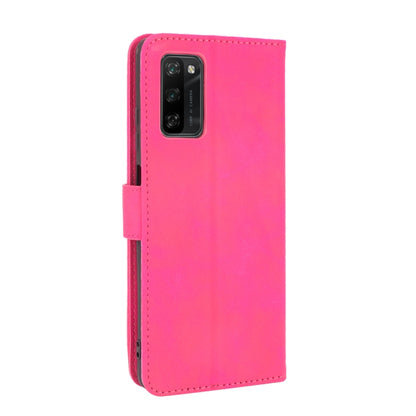 For Blackview A100 Solid Color Skin Feel Magnetic Buckle Horizontal Flip Calf Texture PU Leather Case with Holder & Card Slots & Wallet(Rose Red) - More Brand by buy2fix | Online Shopping UK | buy2fix