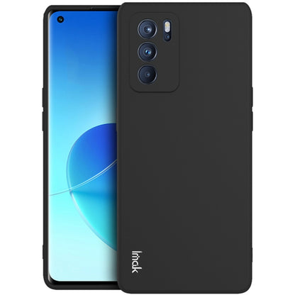 For OPPO Reno6 Pro 5G IMAK UC-4 Series Straight Edge TPU Soft Protective Case(Black) - OPPO Cases by imak | Online Shopping UK | buy2fix