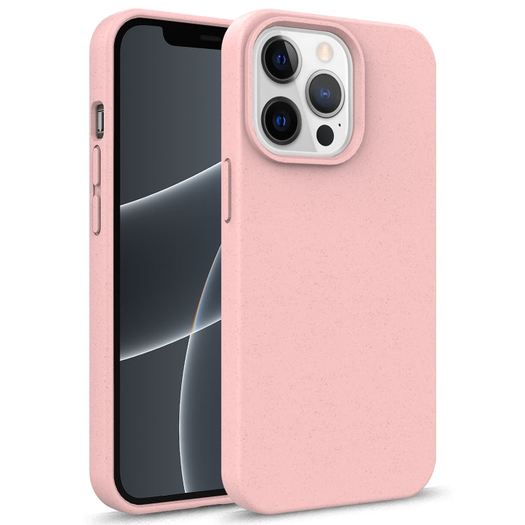 For iPhone 13 Starry Series Shockproof Straw Material + TPU Protective Case(Pink) - iPhone 13 Cases by buy2fix | Online Shopping UK | buy2fix