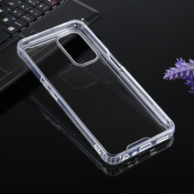 For OPPO A74 5G / A93 5G Four-corner Shockproof Transparent TPU + PC Protective Case - OPPO Cases by buy2fix | Online Shopping UK | buy2fix