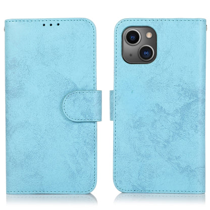 For iPhone 13 mini Retro 2 in 1 Detachable Horizontal Flip Leather Case with Card Slots & Wallet For  iPhone 13 Mini(Blue) - iPhone 13 mini Cases by buy2fix | Online Shopping UK | buy2fix