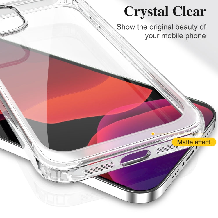 For iPhone 13 mini Crystal Clear Shockproof PC + TPU Protective Case (Transparent) - iPhone 13 mini Cases by buy2fix | Online Shopping UK | buy2fix