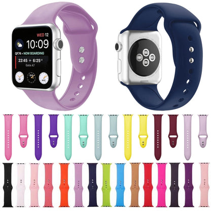 Double Nail Silicone Strap Watch Band For Apple Watch Ultra 49mm&Watch Ultra 2 49mm / Series 9&8&7 45mm / SE 3&SE 2&6&SE&5&4 44mm / 3&2&1 42mm(Pink) - Watch Bands by buy2fix | Online Shopping UK | buy2fix