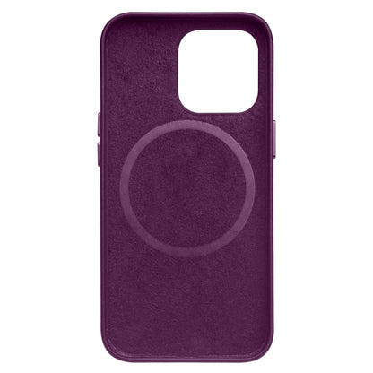 For iPhone 13 mini QIALINO Nappa Cowhide MagSafe Magnetic Protective Case (Purple Crystal) - iPhone 13 mini Cases by QIALINO | Online Shopping UK | buy2fix