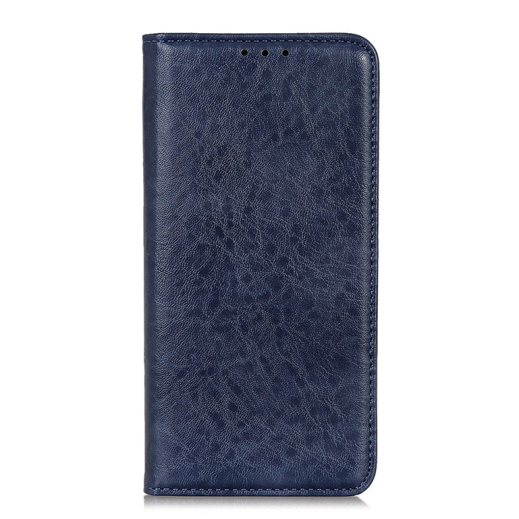 For Xiaomi Mi 11T / 11T Pro Magnetic Crazy Horse Texture Horizontal Flip Leather Case with Holder & Card Slots & Wallet(Blue) - Xiaomi Cases by buy2fix | Online Shopping UK | buy2fix