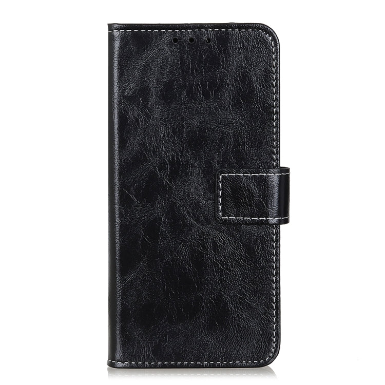 For Xiaomi Mi 11T / 11T Pro Retro Crazy Horse Texture Horizontal Flip Leather Case with Holder & Card Slots & Photo Frame & Wallet(Black) - Xiaomi Cases by buy2fix | Online Shopping UK | buy2fix