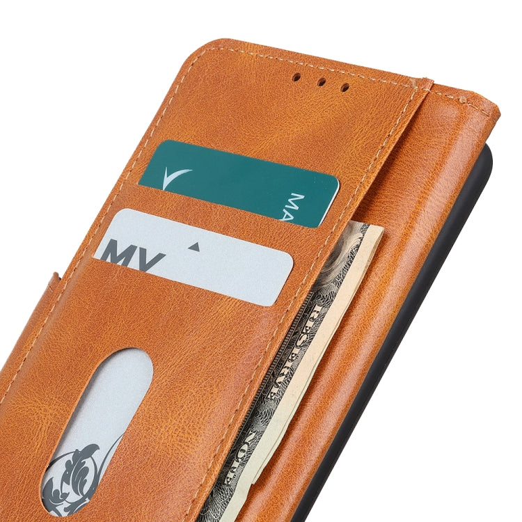 For Xiaomi Mi 11T / 11T Pro Mirren Crazy Horse Texture Horizontal Flip Leather Case with Holder & Card Slots & Wallet(Brown) - Xiaomi Cases by buy2fix | Online Shopping UK | buy2fix