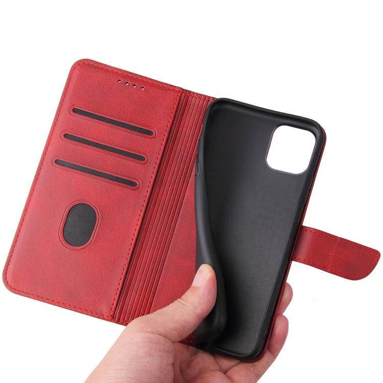 Calf Texture Buckle Horizontal Flip Leather Case with Holder & Card Slots & Wallet For iPhone 11 Pro(Red) - iPhone 11 Pro Cases by buy2fix | Online Shopping UK | buy2fix