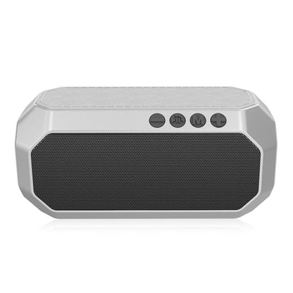 NewRixing NR-4000 TWS Mesh Polygon Music Box Concept Bluetooth Speaker(Silver) - Desktop Speaker by NewRixing | Online Shopping UK | buy2fix