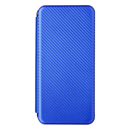 For Doogee S86 / S86 Pro Carbon Fiber Texture Horizontal Flip TPU + PC + PU Leather Case with Card Slot(Blue) - More Brand by buy2fix | Online Shopping UK | buy2fix