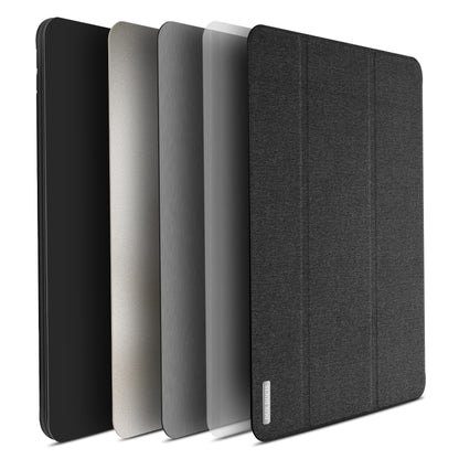 DUX DUCIS Domo Series Horizontal Flip Magnetic TPU + PU Leather Tablet Case with Three-folding Holder & Pen Slot For iPad Pro 12.9 inch 2017(Black) - iPad Pro 12.9 inch Cases by DUX DUCIS | Online Shopping UK | buy2fix