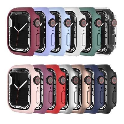 Shockproof TPU Protective Case For Apple Watch Series 9 / 8 / 7 45mm(Pink) - Watch Cases by buy2fix | Online Shopping UK | buy2fix