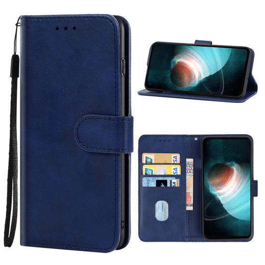 Leather Phone Case For Blackview BL6000 Pro 5G(Blue) - More Brand by buy2fix | Online Shopping UK | buy2fix