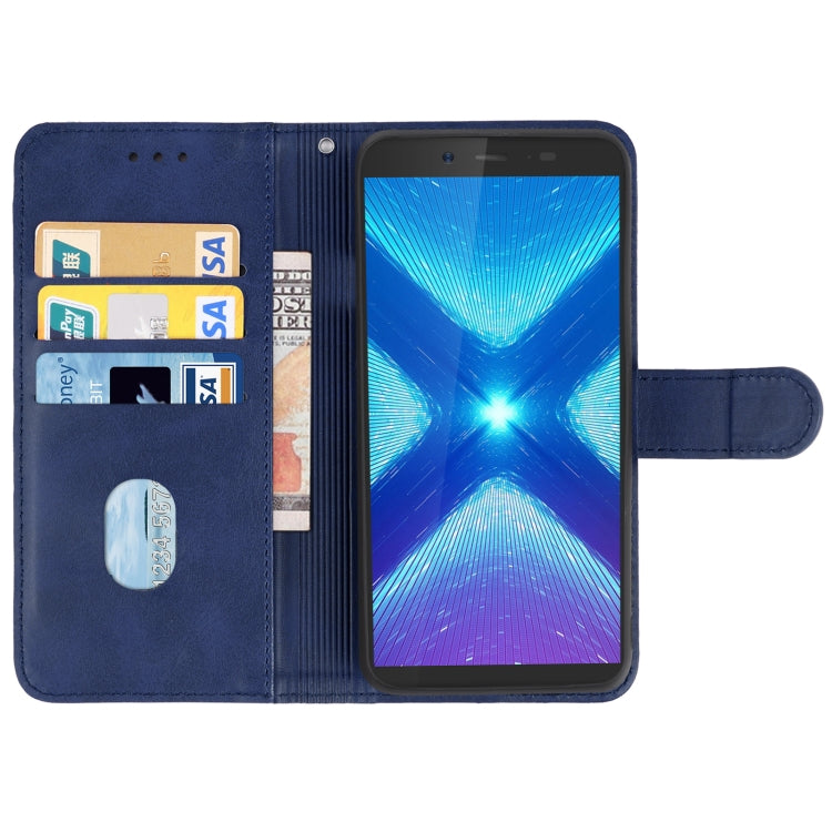 Leather Phone Case For Blackview BV5500 Pro(Blue) - More Brand by buy2fix | Online Shopping UK | buy2fix