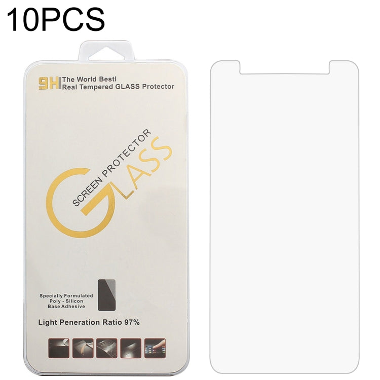 10 PCS 0.26mm 9H 2.5D Tempered Glass Film For Doogee X100 - For Doogee by buy2fix | Online Shopping UK | buy2fix