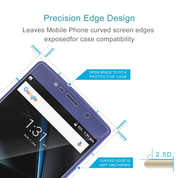 10 PCS 0.26mm 9H 2.5D Tempered Glass Film For Doogee BL7000 - For Doogee by buy2fix | Online Shopping UK | buy2fix