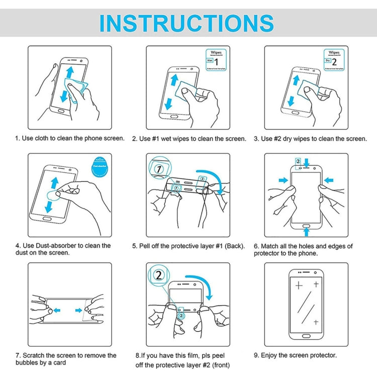 10 PCS 0.26mm 9H 2.5D Tempered Glass Film For Doogee MIX Lite - For Doogee by buy2fix | Online Shopping UK | buy2fix