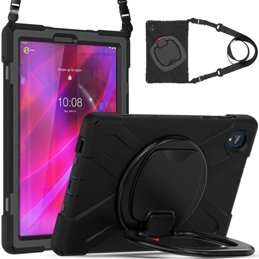 For Lenovo Tab K10 / M10 Plus Silicone + PC Protective Tablet Case(Black) - Lenovo by buy2fix | Online Shopping UK | buy2fix