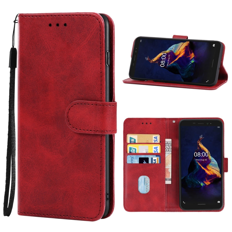 Leather Phone Case For Ulefone Armor X8(Red) - Ulefone Cases by buy2fix | Online Shopping UK | buy2fix