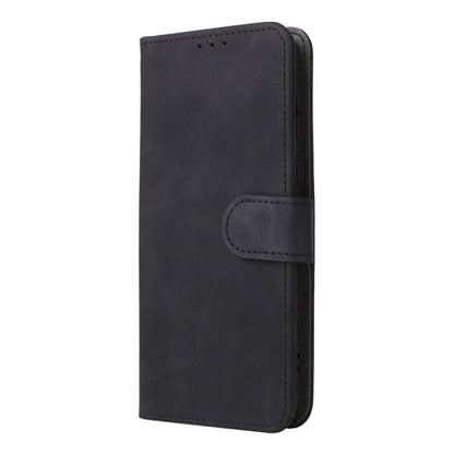 For Ulefone Note 6 Skin Feel Magnetic Flip Leather Phone Case(Black) - Ulefone Cases by buy2fix | Online Shopping UK | buy2fix