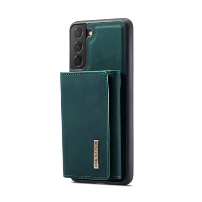 For Samsung Galaxy S22+ 5G DG.MING M1 Series 3-Fold Multi Card Wallet Phone Case(Green) - Galaxy S22+ 5G Cases by DG.MING | Online Shopping UK | buy2fix