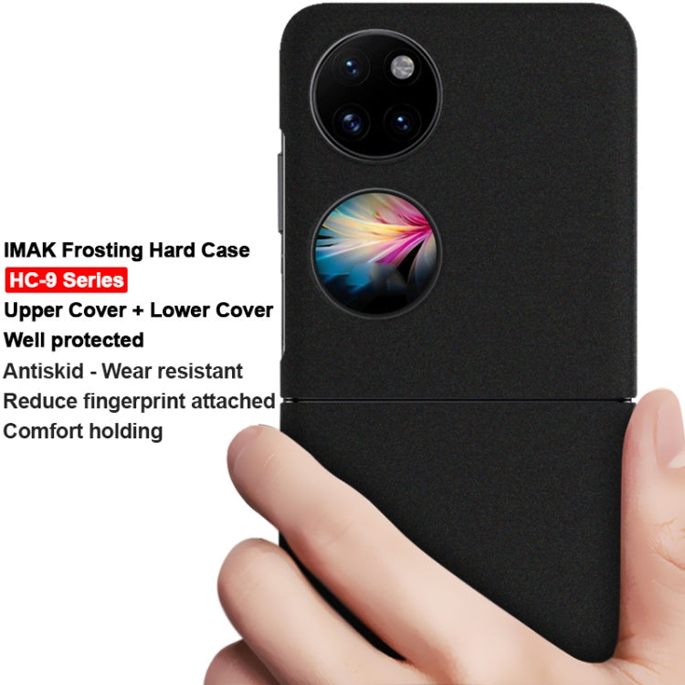 For Huawei P50 Pocket imak HC-9 Series Frosted Hard Case(Black) - Huawei Cases by imak | Online Shopping UK | buy2fix