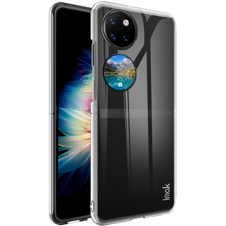 For Huawei P50 Pocket imak Wing II Wear-resisting Crystal Protective Case(Transparent) - Huawei Cases by imak | Online Shopping UK | buy2fix