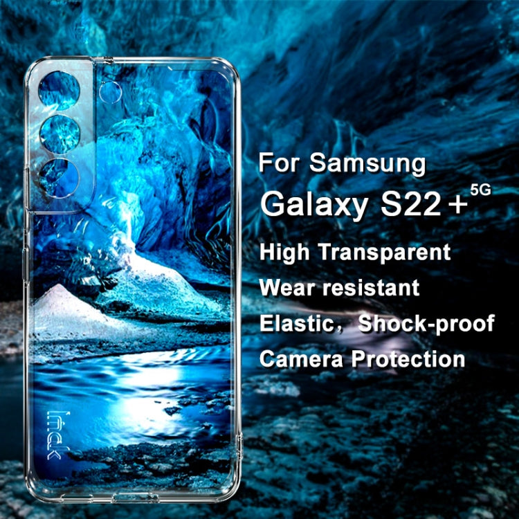 For Samsung Galaxy S22+ 5G IMAK UX-5 Series Transparent TPU Phone Case - Galaxy S22+ 5G Cases by imak | Online Shopping UK | buy2fix