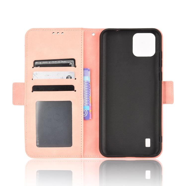 For Blackview A55 Skin Feel Calf Pattern Leather Phone Case(Pink) - More Brand by buy2fix | Online Shopping UK | buy2fix